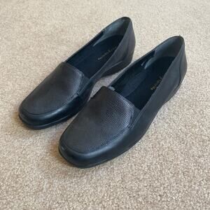 Easy Spirit Black Yonders Comfort Loafers Womens 7